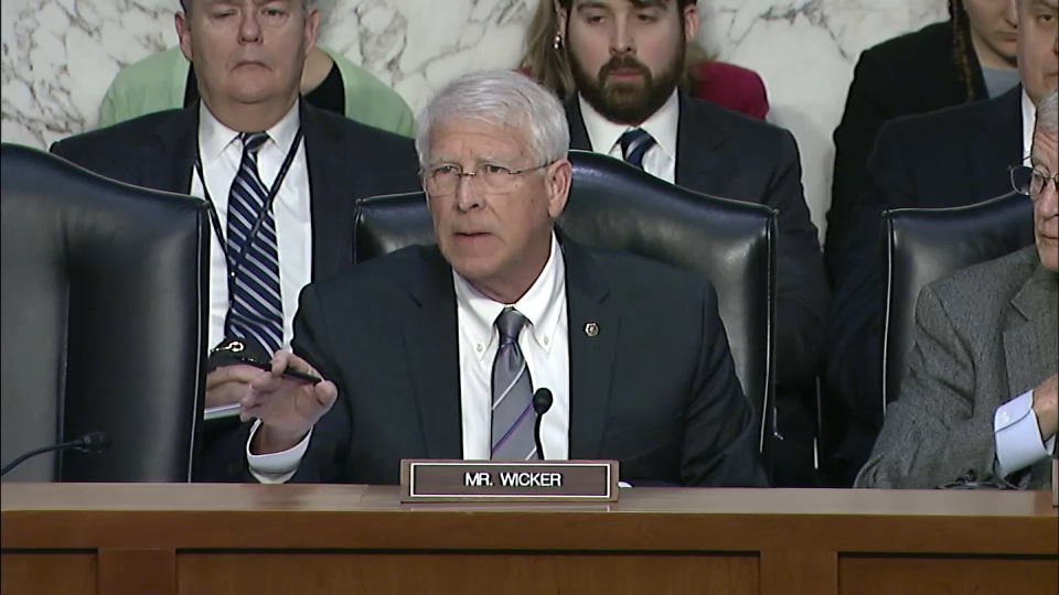 Wicker Questions Air Force Chief on Keesler Housing Issues