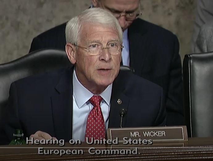 Wicker Questions EUCOM About Russian Activity