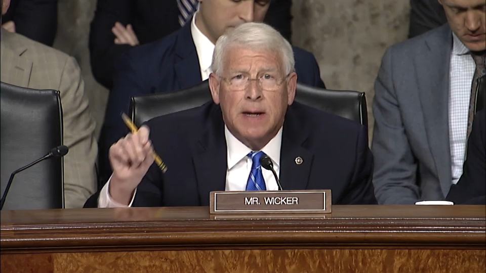 Wicker Offers Full Support to HHS Official Scott Lloyd