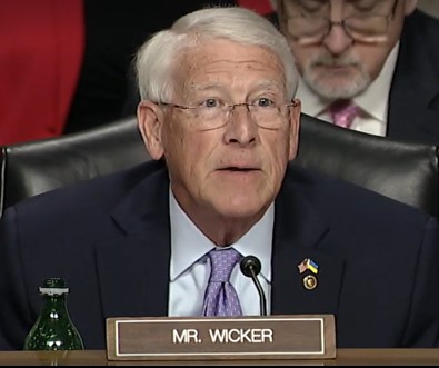 Wicker Leads Armed Services Republicans in Defense Intelligence, Worldwide Threats Hearing