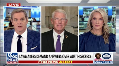 ICYMI: Senator Wicker Joins “America’s Newsroom” and “Kudlow” to Discuss Secretary of Defense’s Chain of Command Failure