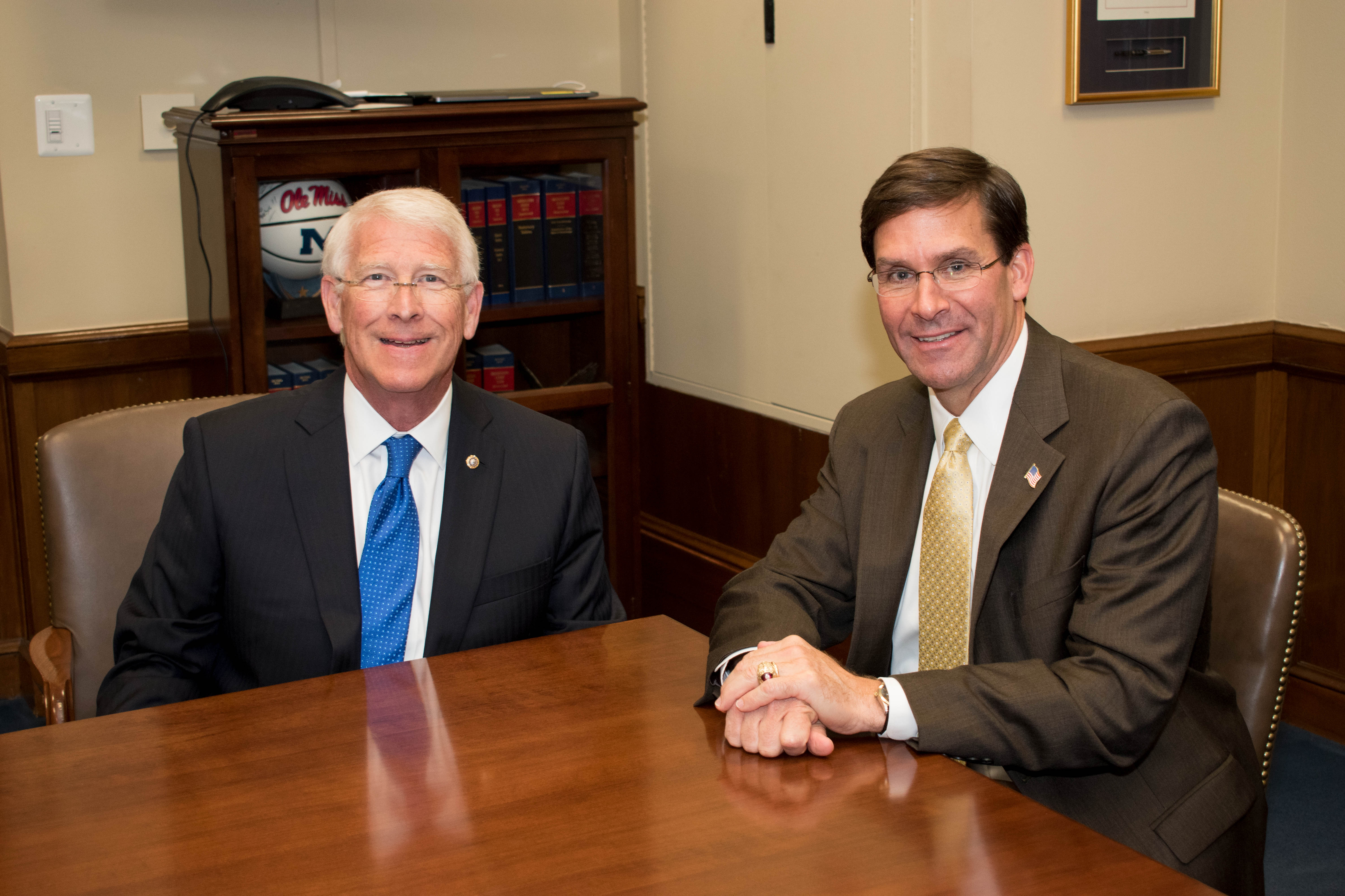 Wicker Votes to Confirm Esper as Secretary of Defense