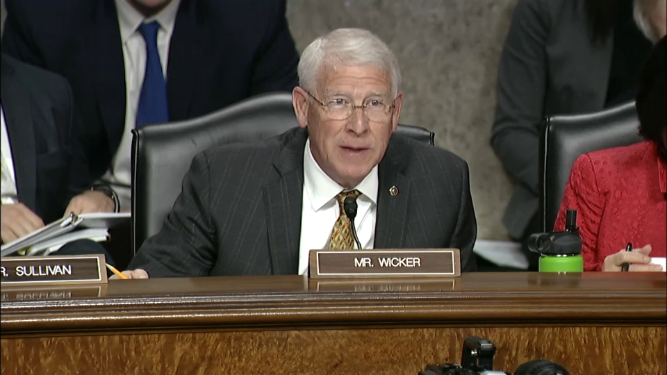 Wicker Votes for President’s Plan to Reopen Government, Secure the Border