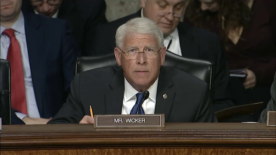 Wicker Seeks Seapower Recommendations for European Command