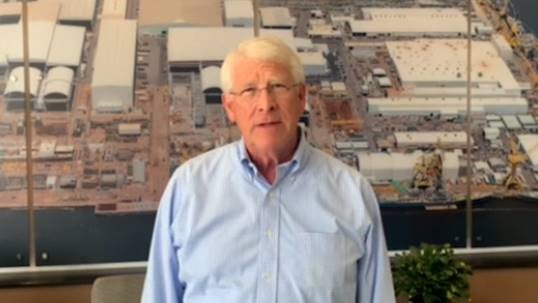 Wicker, Secretary of the Navy Visit Huntington Ingalls Shipbuilding