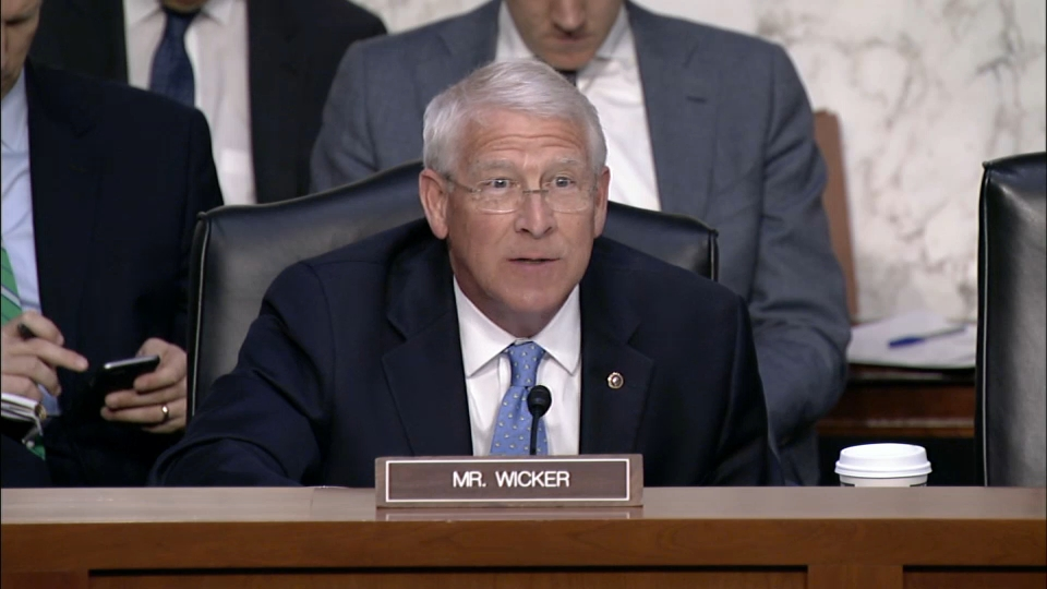 Wicker Seeks Answers Regarding Threats to U.S. Military Dominance