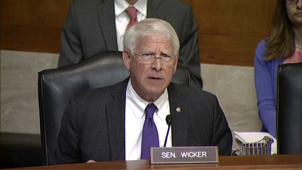 Wicker Raises Concerns With Army Corps Permitting Practices in Local Communities