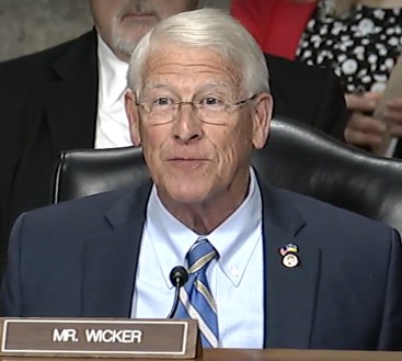 Wicker Calls for Action in Marine Corps Commandant Confirmation Hearing