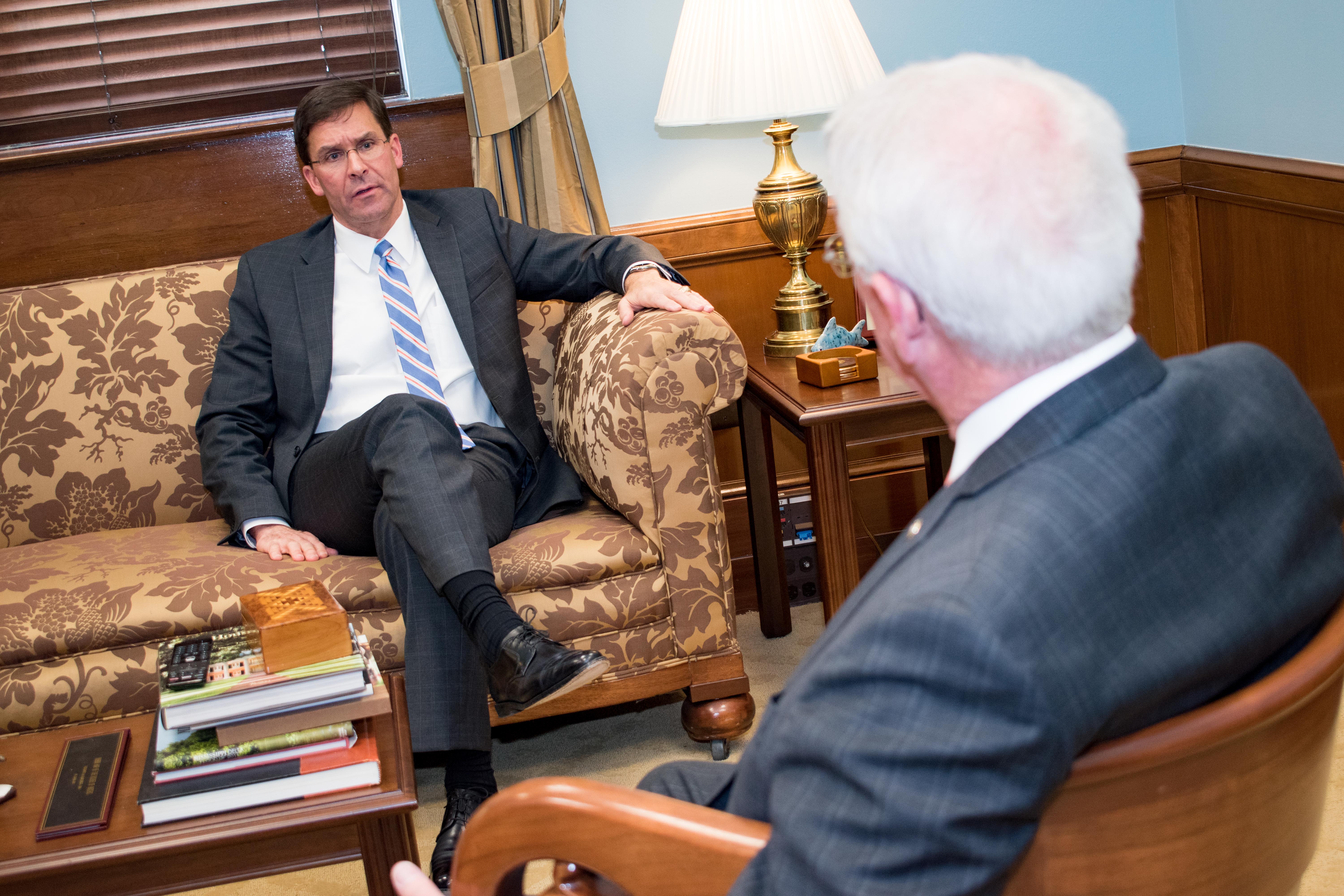 Wicker Statement on Nomination of Esper for Secretary of Defense