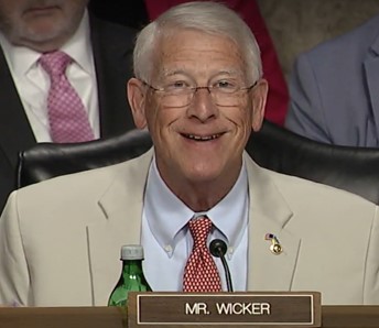 Wicker Leads Armed Services Republicans in Army Chief Nomination Hearing