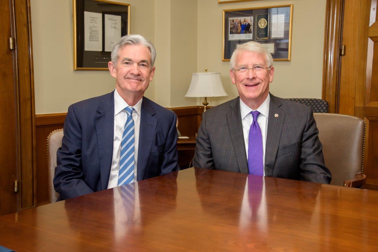 Wicker Meets Trump’s Pick for Federal Reserve Chair