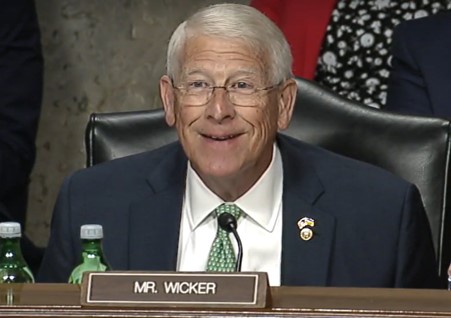 Wicker Leads Armed Services Republicans in Chairman of Joint Chiefs Nomination Hearing