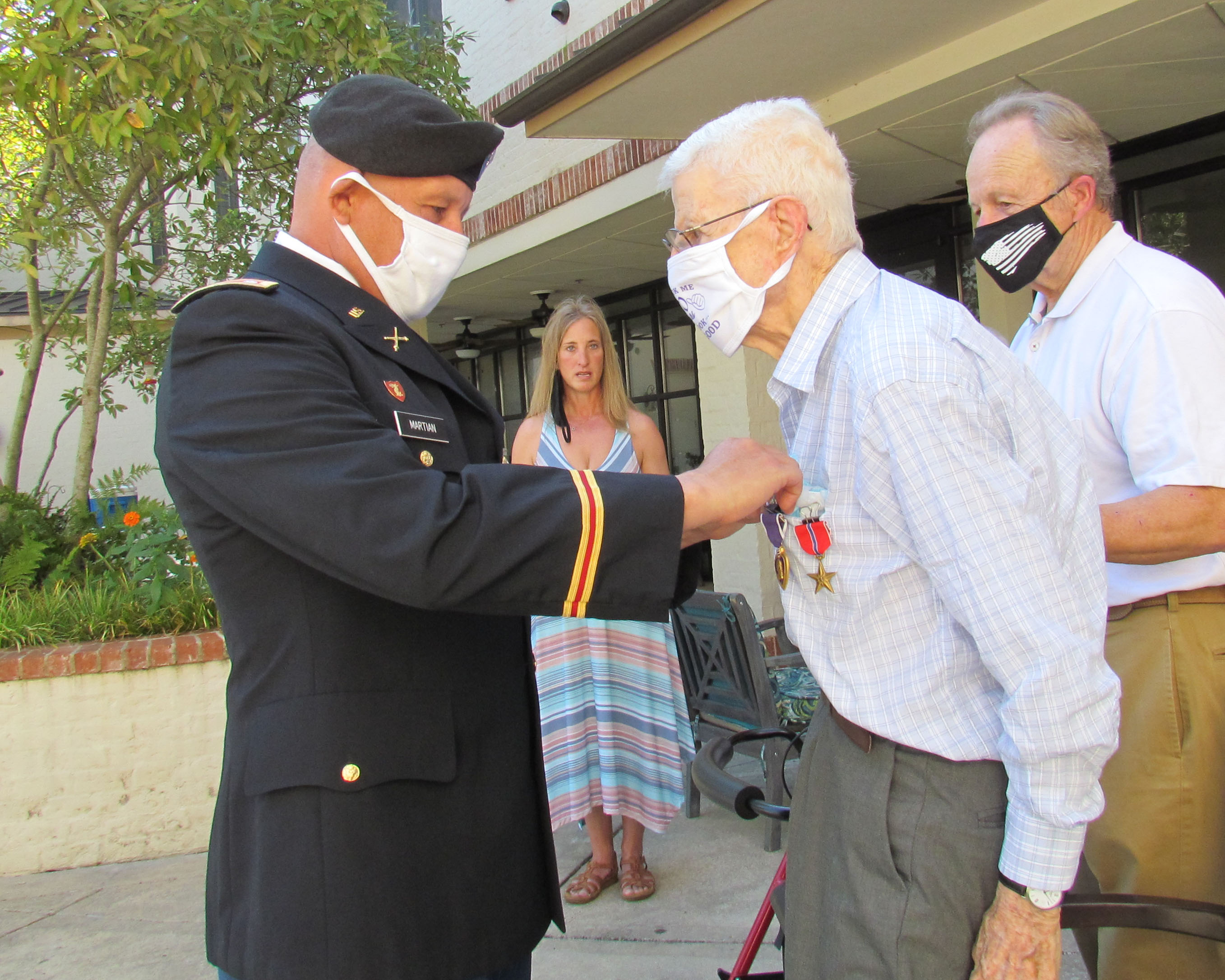 World War II Veteran Surprised with Bronze Star on 100th Birthday