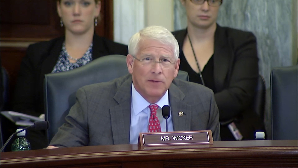 Wicker Calls on DOJ to Pull Law Enforcement Grants for California
