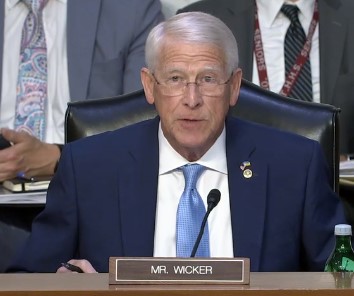 Wicker Leads Armed Services Republicans in NORTHCOM, SPACECOM Confirmation Hearing