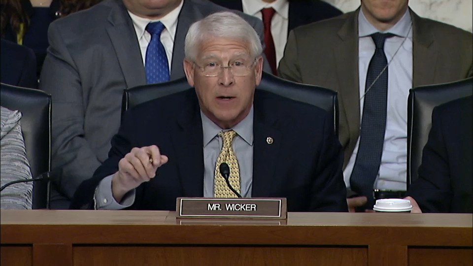 Wicker Asks Mattis About Shipbuilding Schedule, Russian Threat