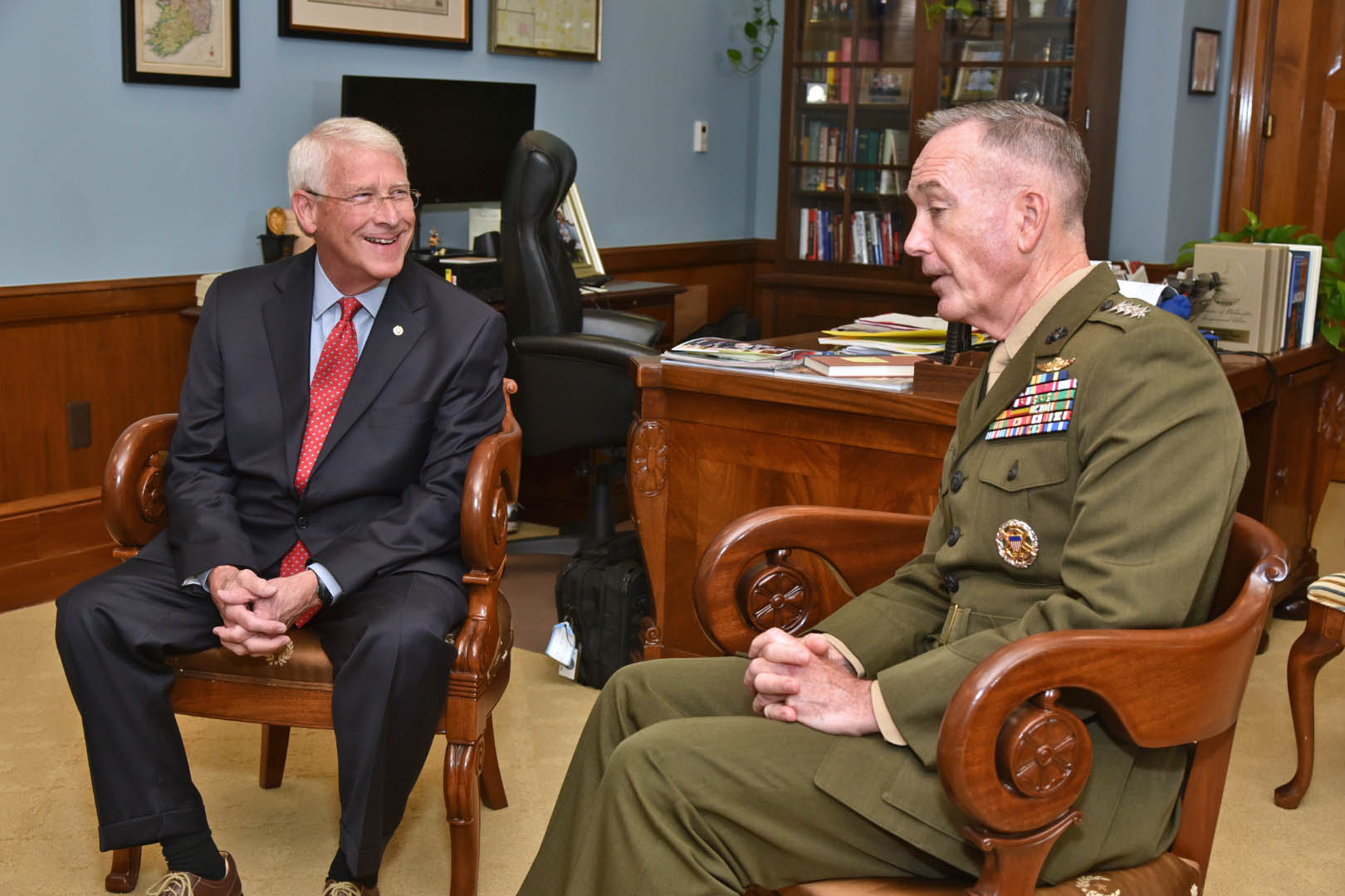 Wicker Meets With General Dunford