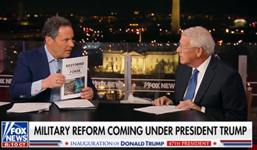 ICYMI: Chairman Wicker Joins Fox’s Brian Kilmeade to Talk Defense Reform, Trump Administration Priorities