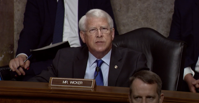 Chairman Wicker Issues Statement on the NDAA