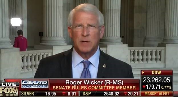Wicker to Fox Business: ‘Fast Track to Tax Cuts’
