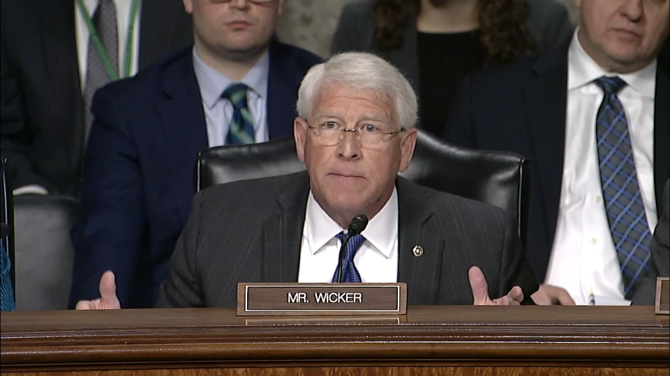 Wicker Targets Growing Threat of Chinese 5G Technology Dominance